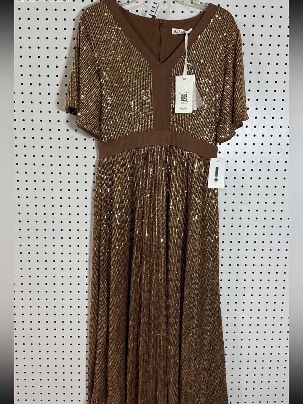 Women’s Grace Karin Bronze Sequin Dress